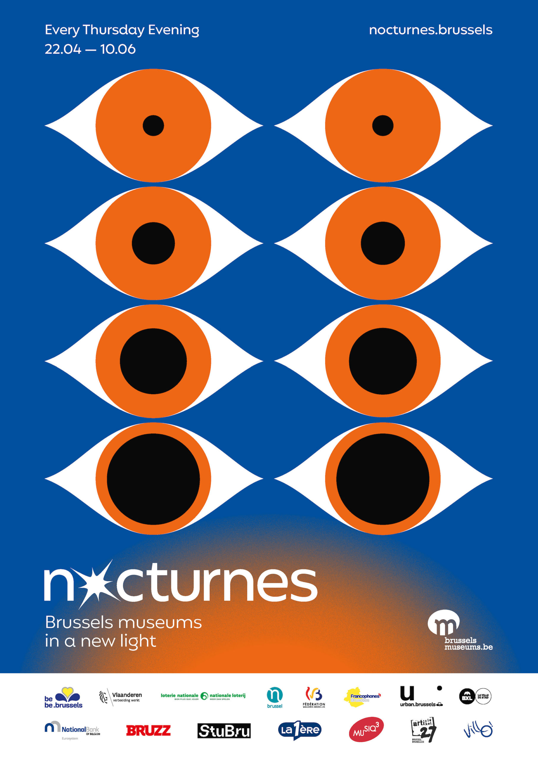Affiche Nocturnes des musées