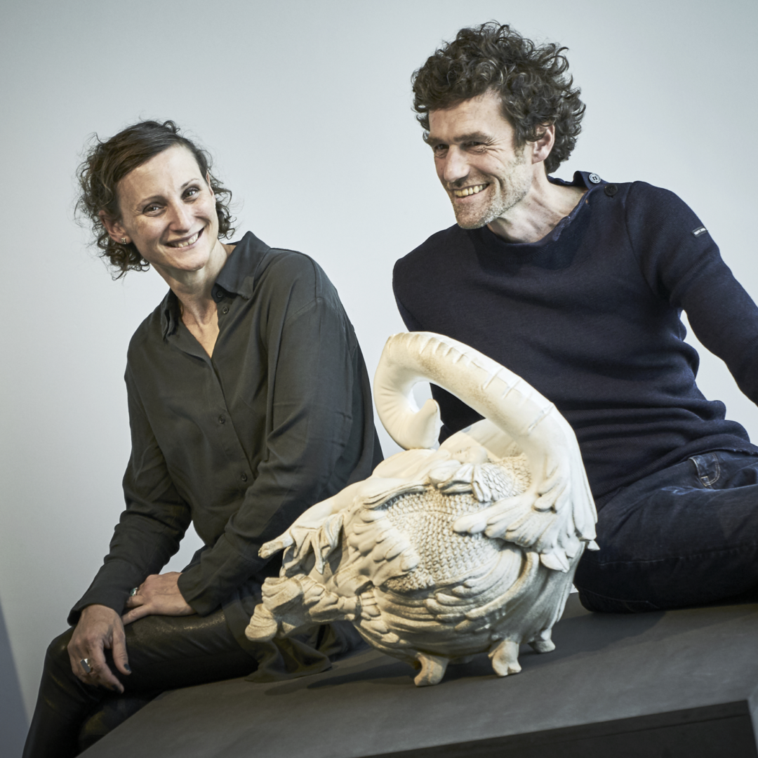 Portrait FAste_Caroline Andrin et Etienne Fleury avec Léda©Ivan Citelli Portrait FAste_Caroline Andrin et Etienne Fleury avec Léda©Ivan Citelli