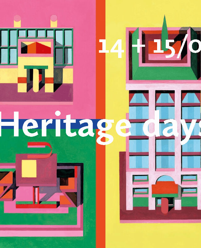 Affiche Heritage days 2024